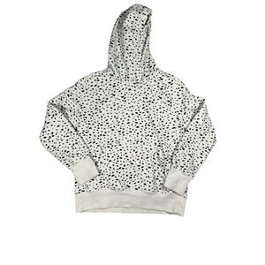 Athleta Girl Size L (12) Retroactive Oversized Hoodie Sweatshirt Animal Print